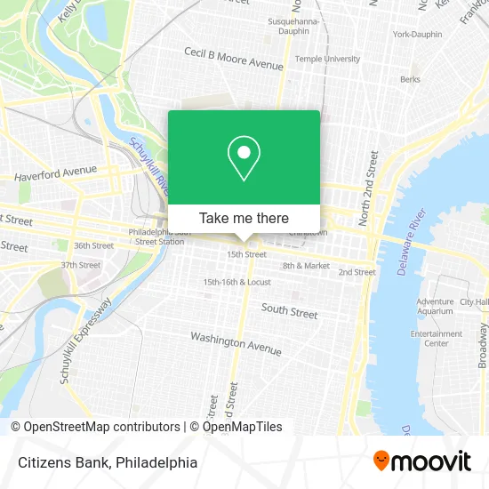 Citizens Bank map