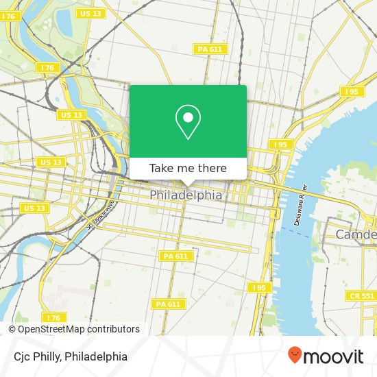 Cjc Philly map