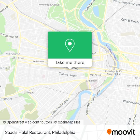 Saad's Halal Restaurant map