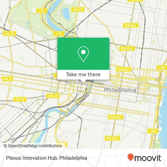 Plexus Innovation Hub map