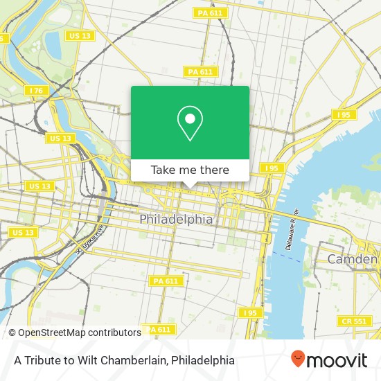 Mapa de A Tribute to Wilt Chamberlain