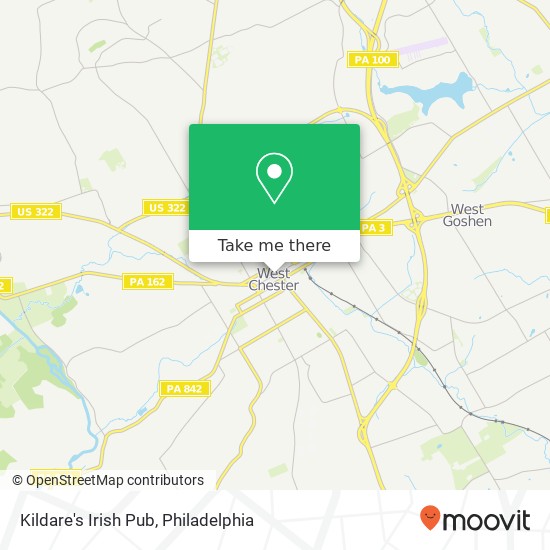 Kildare's Irish Pub map