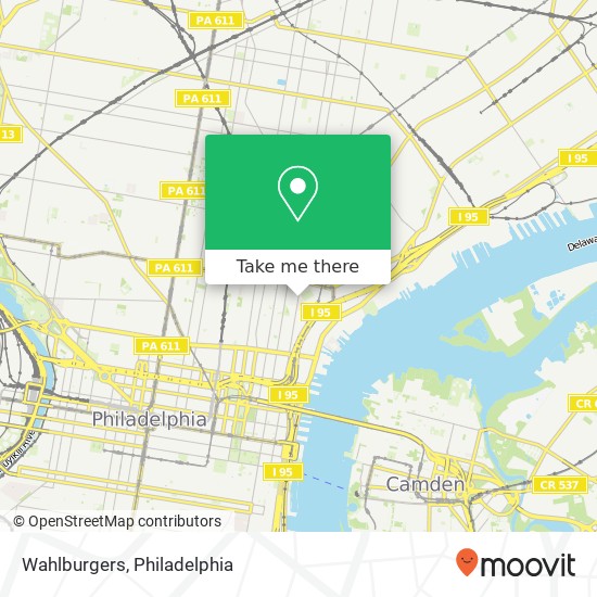 Wahlburgers map