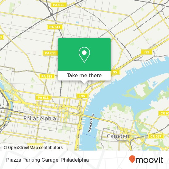 Mapa de Piazza Parking Garage