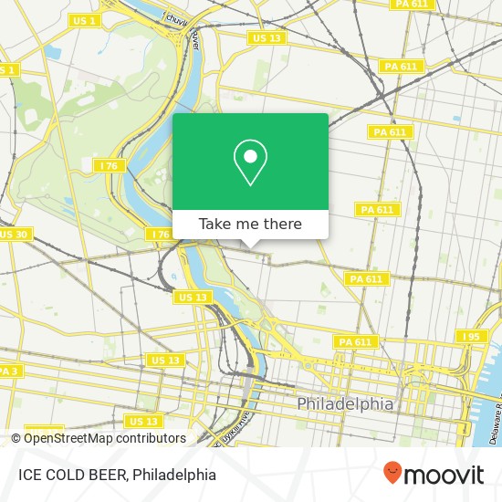 ICE COLD BEER map