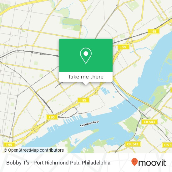 Bobby T's - Port Richmond Pub map