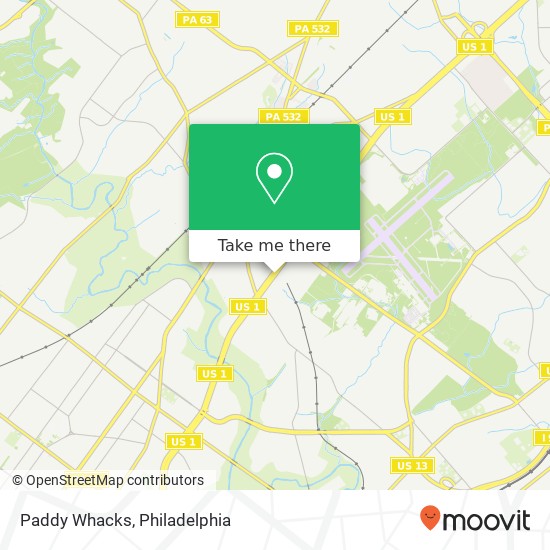 Mapa de Paddy Whacks