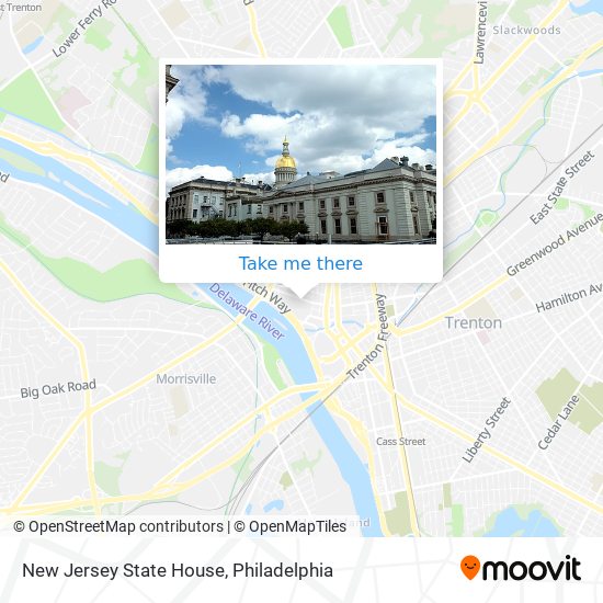 Mapa de New Jersey State House