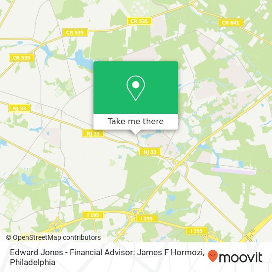 Edward Jones - Financial Advisor: James F Hormozi map