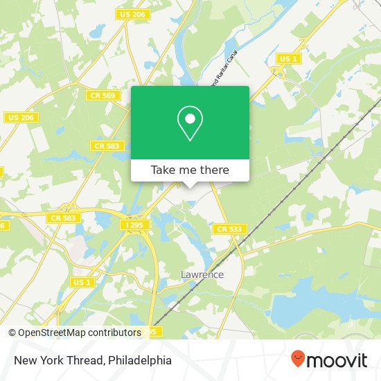 Mapa de New York Thread