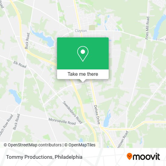 Mapa de Tommy Productions