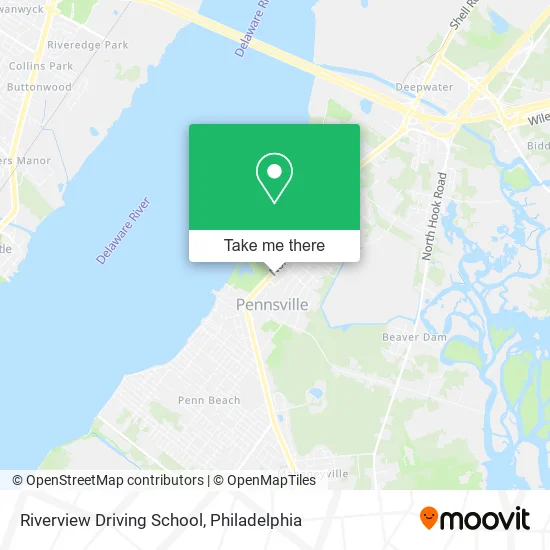 Riverview Driving School map