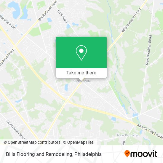 Mapa de Bills Flooring and Remodeling