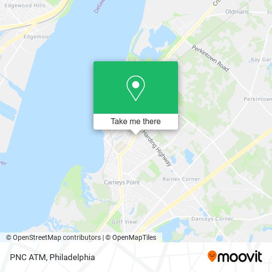 PNC ATM map