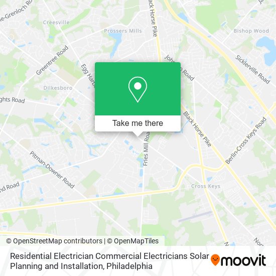 Residential Electrician Commercial Electricians Solar Planning and Installation map