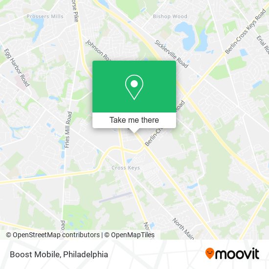 Boost Mobile map