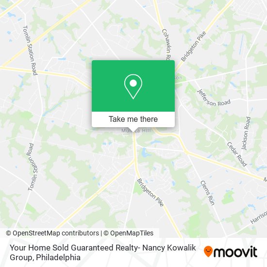 Your Home Sold Guaranteed Realty- Nancy Kowalik Group map