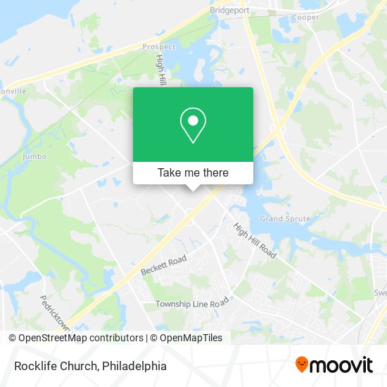Rocklife Church map