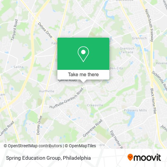 Spring Education Group map