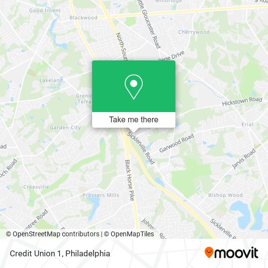 Credit Union 1 map