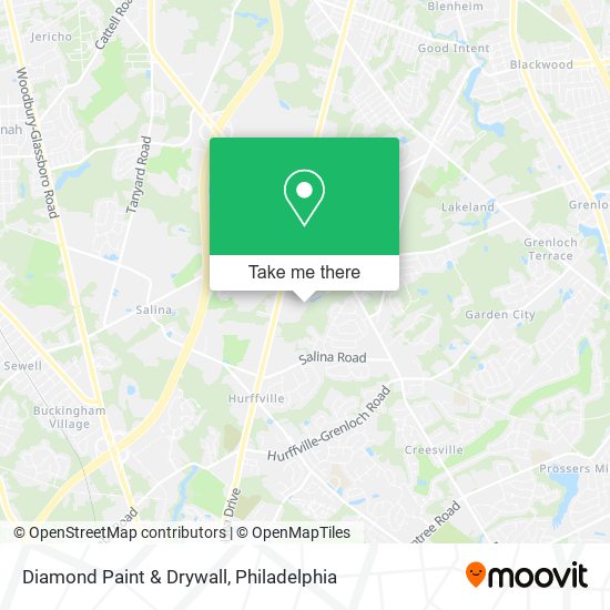 Mapa de Diamond Paint & Drywall