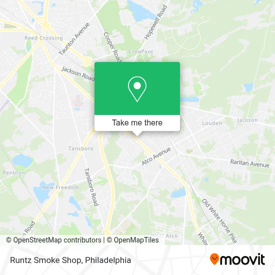 Runtz Smoke Shop map