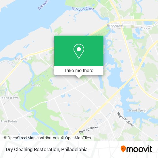 Dry Cleaning Restoration map