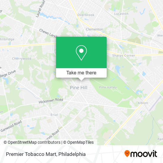 Premier Tobacco Mart map