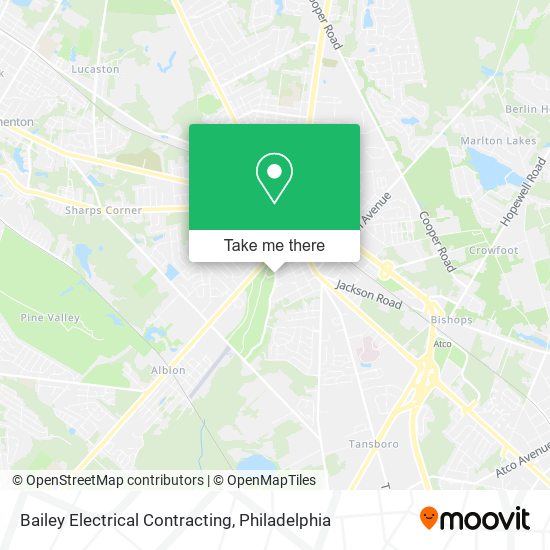 Mapa de Bailey Electrical Contracting