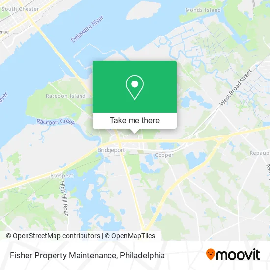 Fisher Property Maintenance map