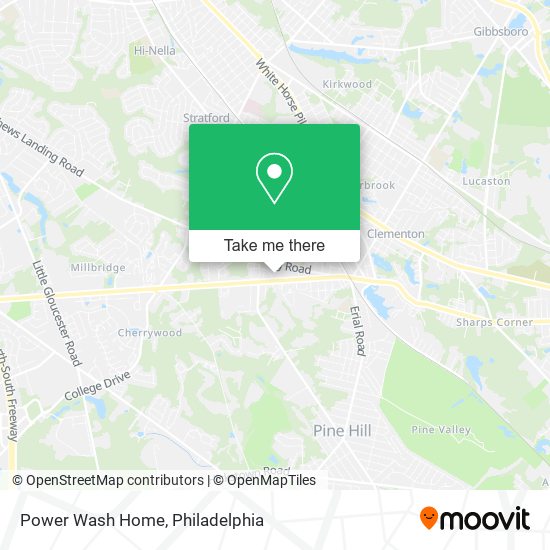 Power Wash Home map