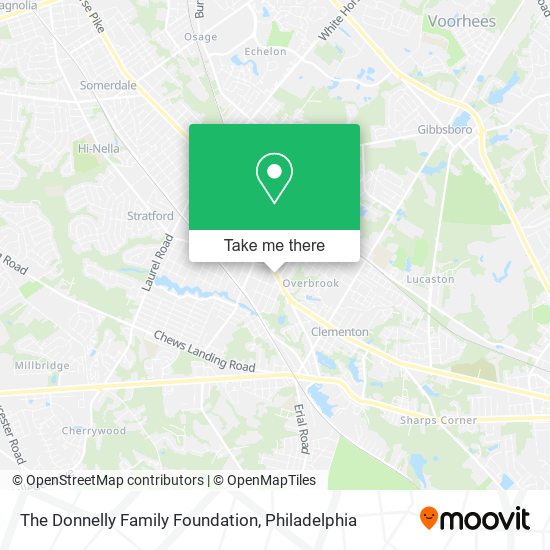 Mapa de The Donnelly Family Foundation