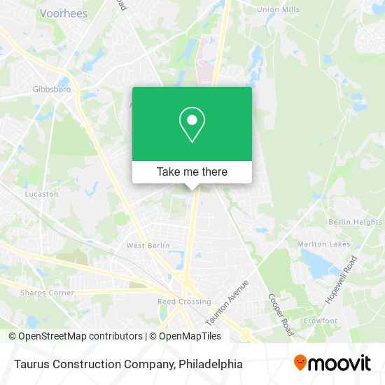 Taurus Construction Company map