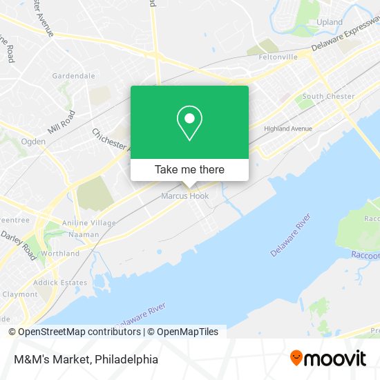 Mapa de M&M's Market