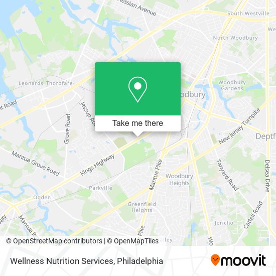 Wellness Nutrition Services map