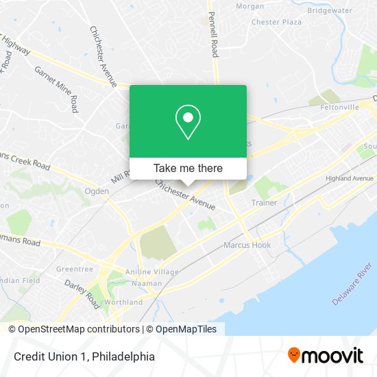 Credit Union 1 map