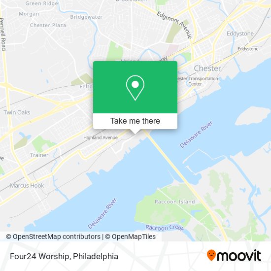 Four24 Worship map