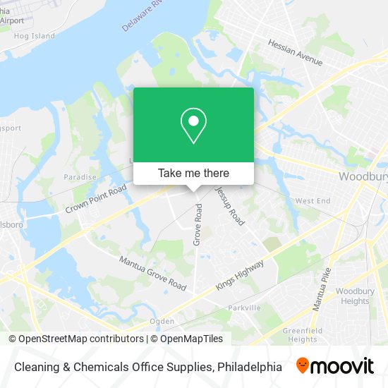 Cleaning & Chemicals Office Supplies map