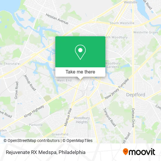 Rejuvenate RX Medspa map