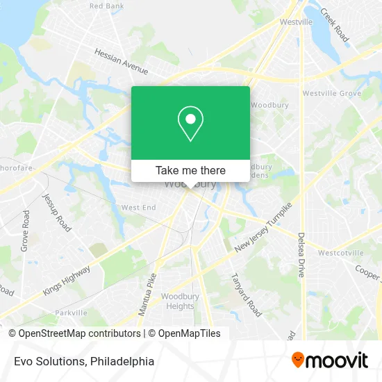 Evo Solutions map