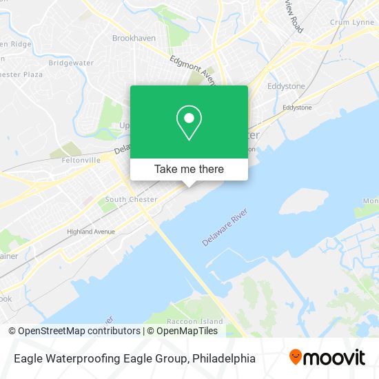 Eagle Waterproofing Eagle Group map
