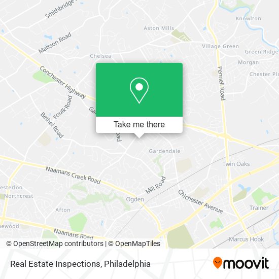 Real Estate Inspections map