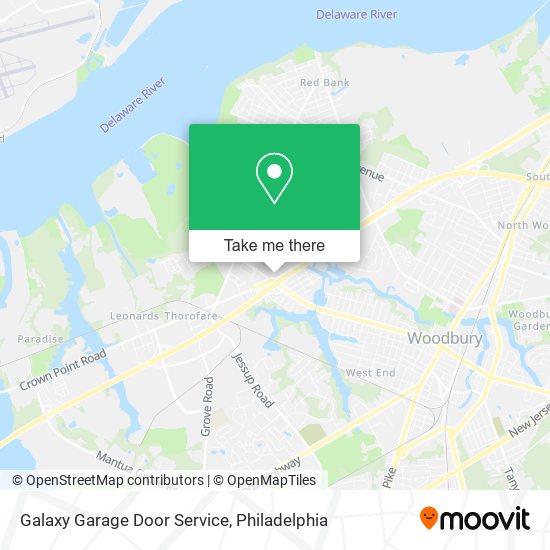 Mapa de Galaxy Garage Door Service