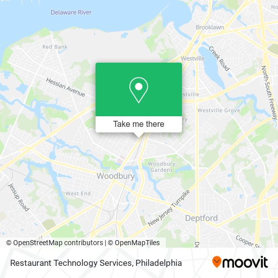 Mapa de Restaurant Technology Services