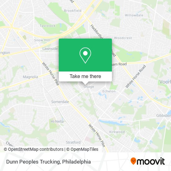 Dunn Peoples Trucking map