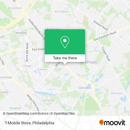 T-Mobile Store map