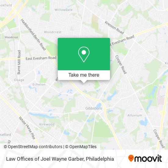 Law Offices of Joel Wayne Garber map