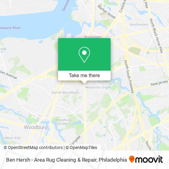 Ben Hersh - Area Rug Cleaning & Repair map