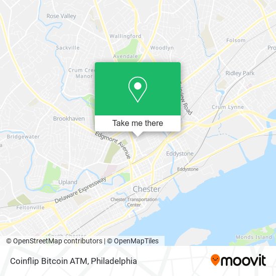 Coinflip Bitcoin ATM map