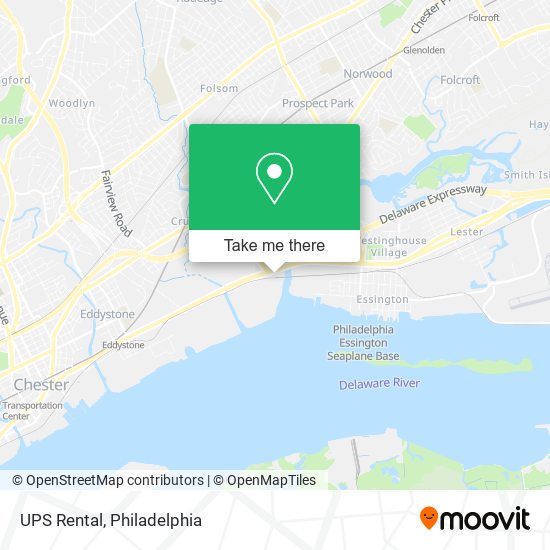 Mapa de UPS Rental